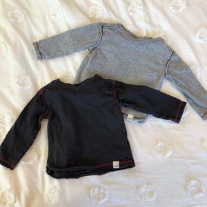 Burt’s Bees Baby Long Sleeve V-Neck Shirts